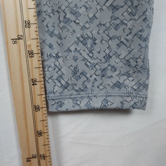 Spyder Active Leggings Medium Women’s Gray Print High Waist Stretch - Picture 10 of 11